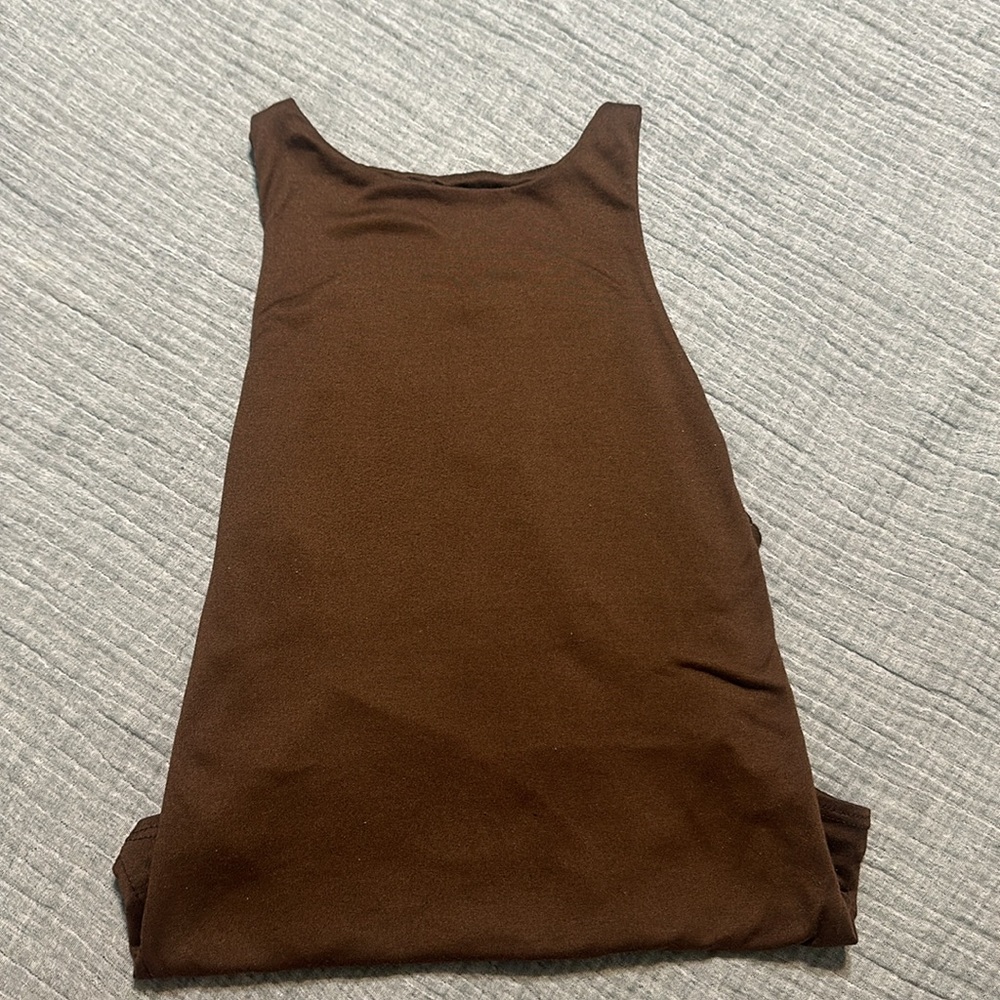 Gaze body suit brown Tjmaxx size small
